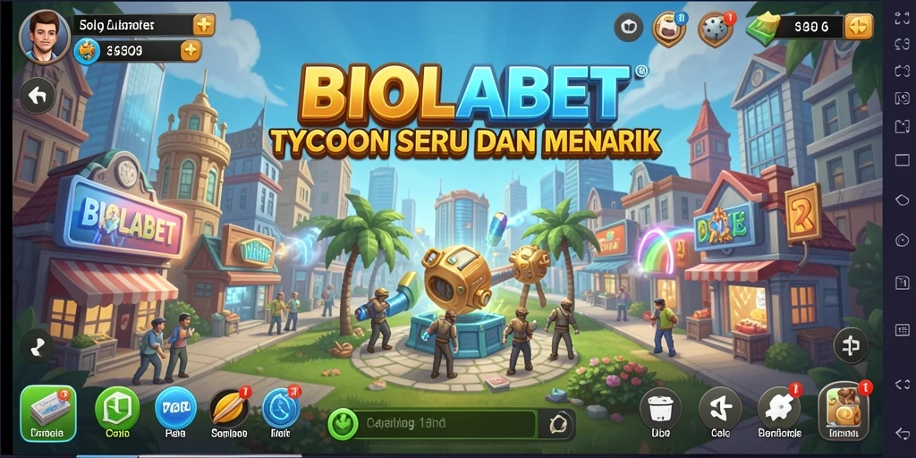 Tampilan gameplay seru dan menarik dari BIOLABET.