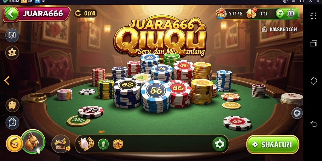 Tampilan gameplay JUARA666 yang dinamis dan interaktif.