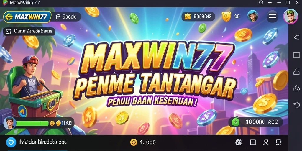 Tampilan gameplay seru dari MAXWIN77 yang menantang dan penuh aksi.