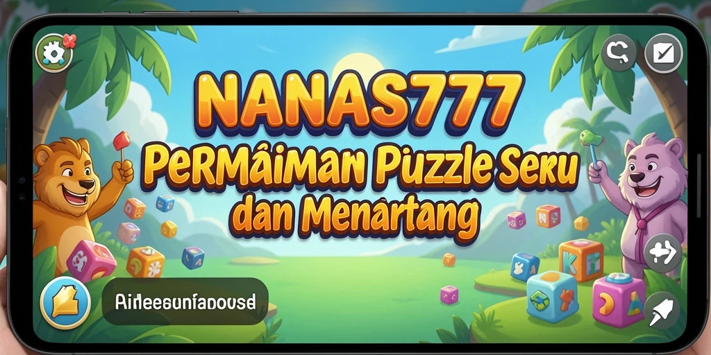 Tangkapan layar gameplay NANAS777 menunjukkan tantangan puzzle yang menarik.