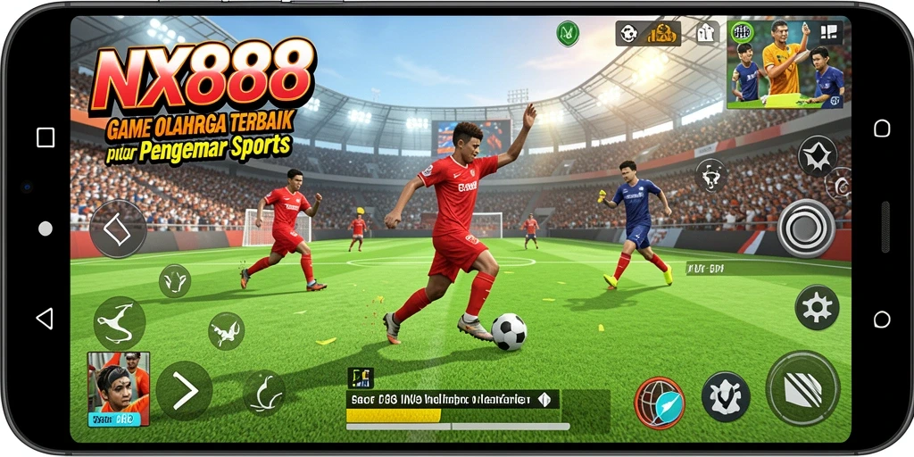 Tampilan gameplay NX888 yang seru dan mendebarkan dalam olahraga.