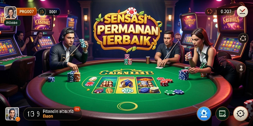 Gambaran gameplay kasino yang menarik dan mendebarkan di PRG007.