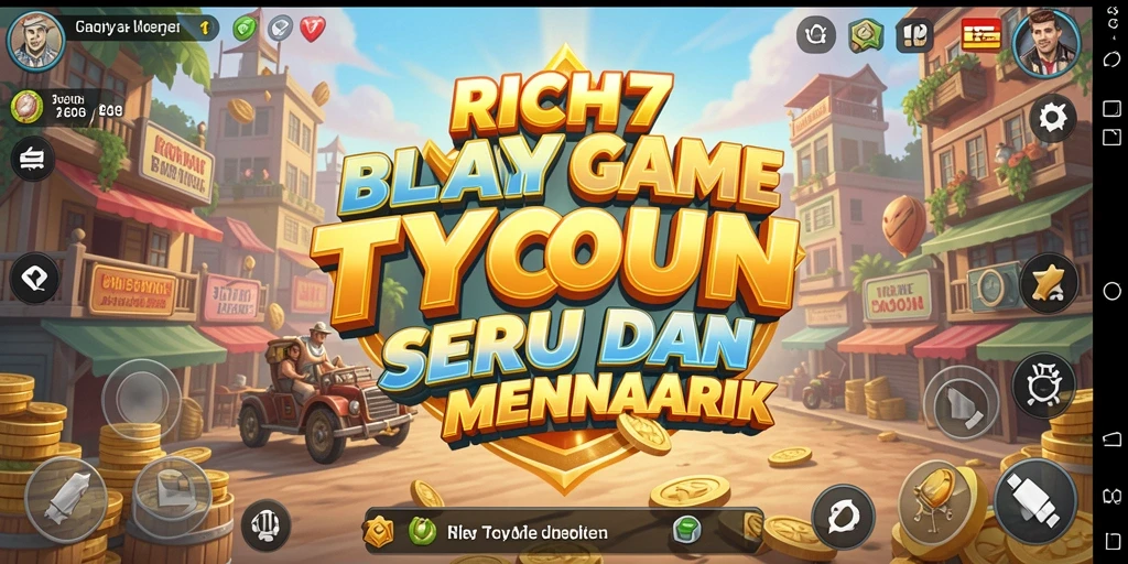 Tampilan gameplay seru dan mendebarkan di RICH7.