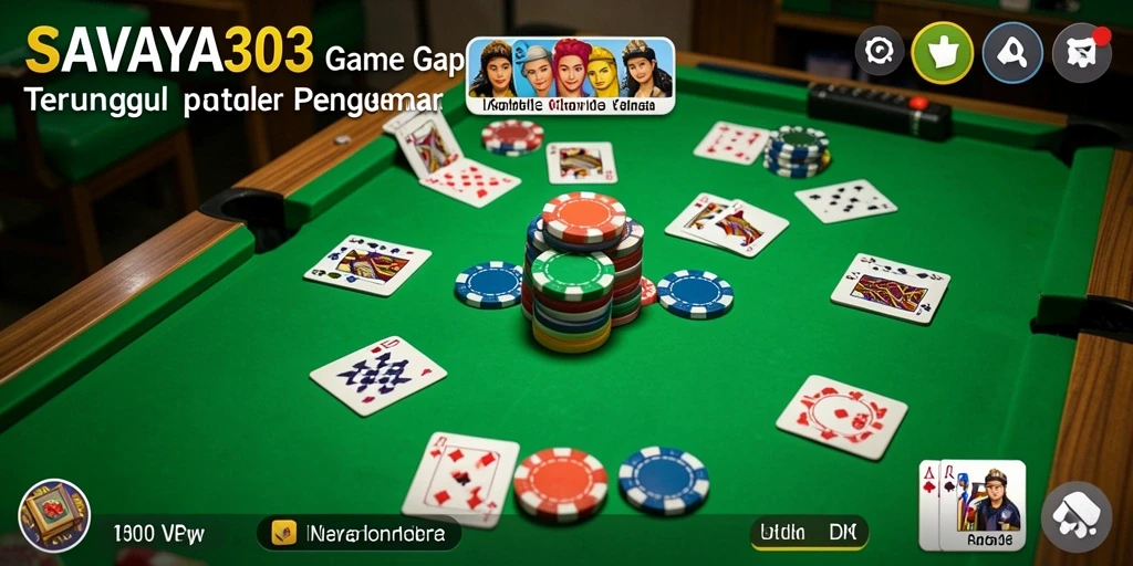 Tampilan gameplay seru dan interaktif dalam SAVAYA303.