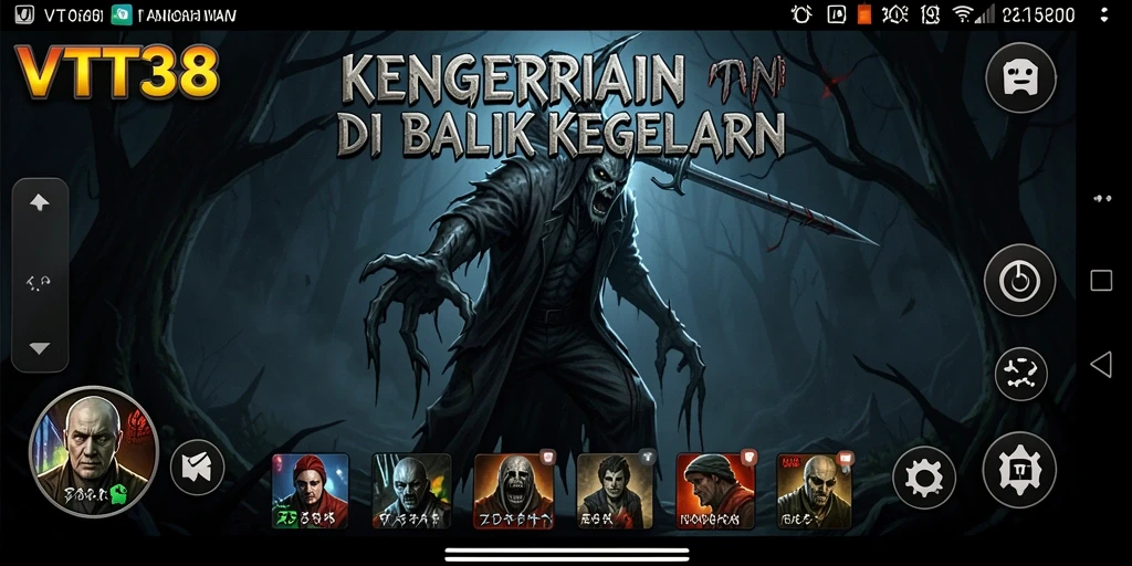Gameplay mencekam yang menantang dan penuh ketegangan.